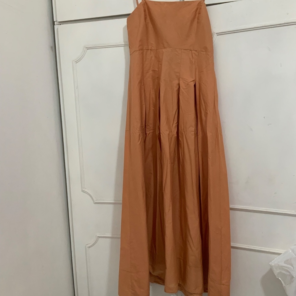 Farm Rio Maxi Dress – Size L (G) – Nude/Peach Tone - Picture 4 of 7